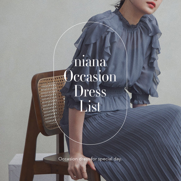 niana OCCASION DRESS LIST