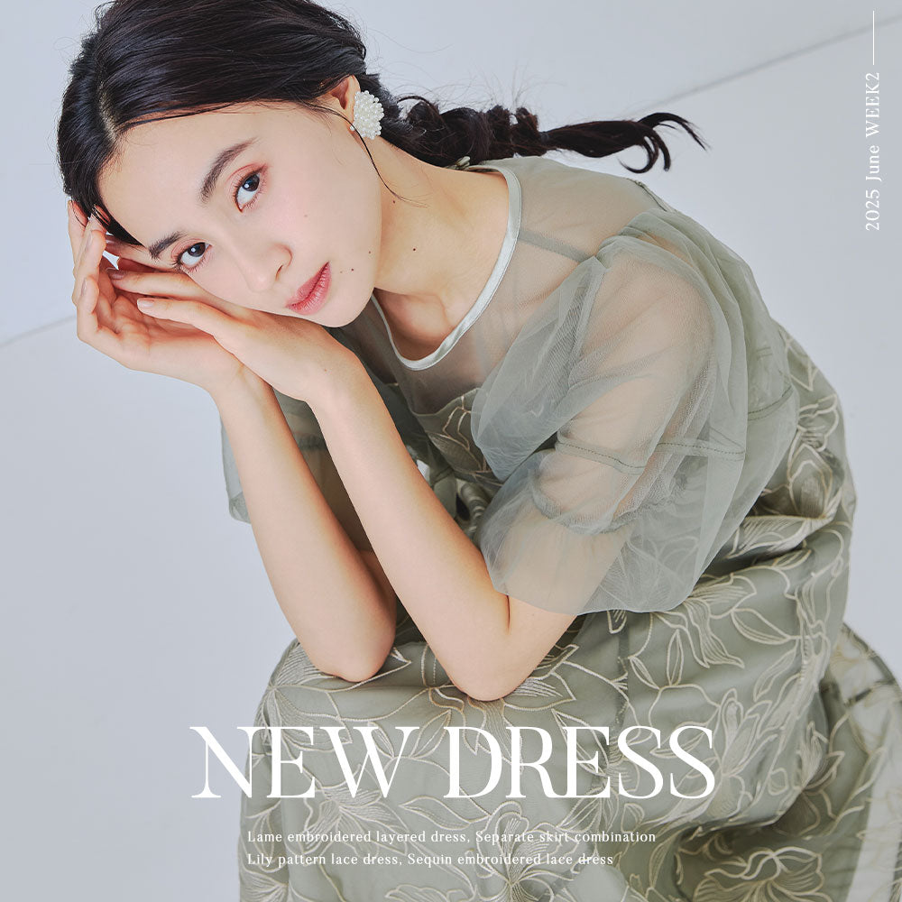 【新品・未使用・タグなし】niana タックパールワンピース ニアナ niana タックパールワンピースセレモニースーツ