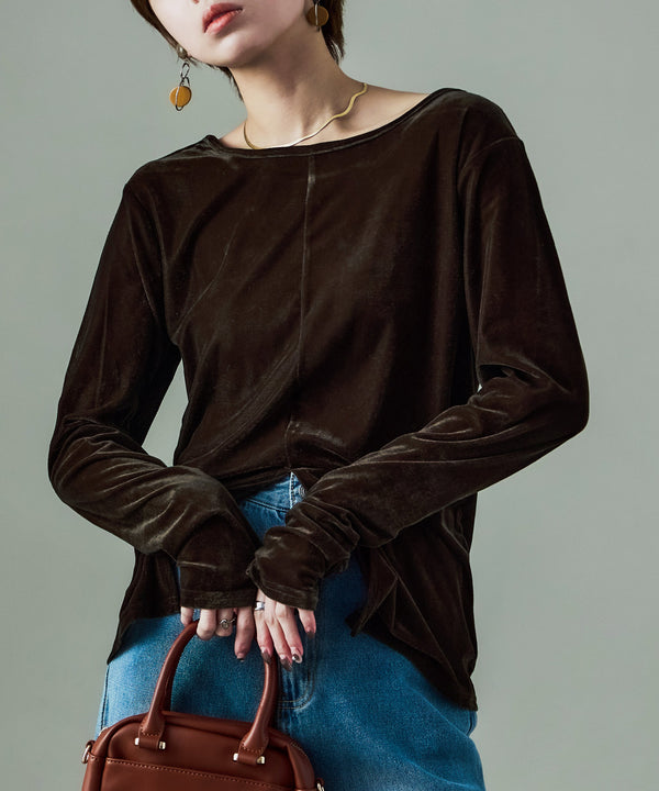 {"color":"\u30d6\u30e9\u30a6\u30f3","info":"model\uff1aH158cm size\uff1aM"}