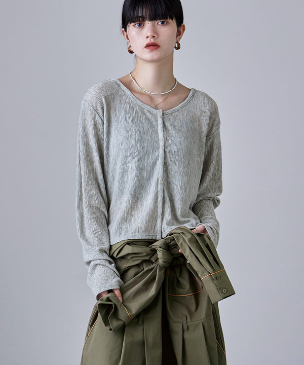 {"color":"\u6762\u30b0\u30ec\u30fc","info":"model\uff1aH163cm size\uff1aM"}