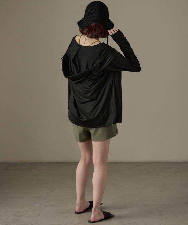 {"color":"\u30d6\u30e9\u30c3\u30af","info":"model\uff1aH158cm size\uff1aM"}
