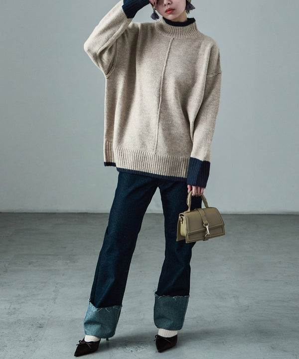 {"color":"\u30d9\u30fc\u30b8\u30e5\u00d7\u30cd\u30a4\u30d3\u30fc","info":"model\uff1aH158cm size\uff1aM"}