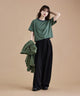 {"color":"\u30b0\u30ea\u30fc\u30f3","info":"model\uff1aH166cm size\uff1aM"}