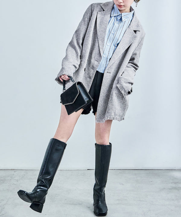 {"color":"\u30b0\u30ec\u30fc","info":"model\uff1aH158cm size\uff1aM"}