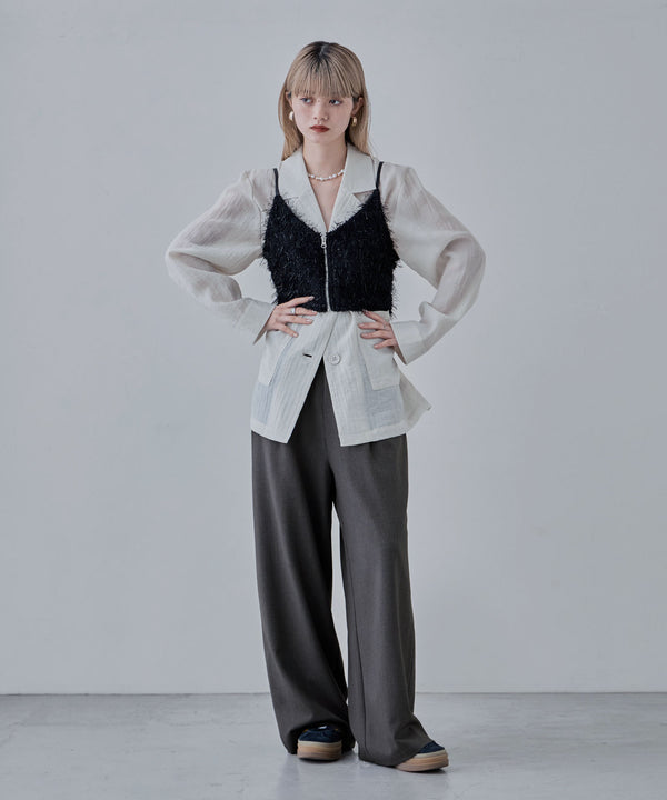 {"color":"\u30c1\u30e3\u30b3\u30fc\u30eb","info":"model\uff1aH166cm size\uff1aM"}