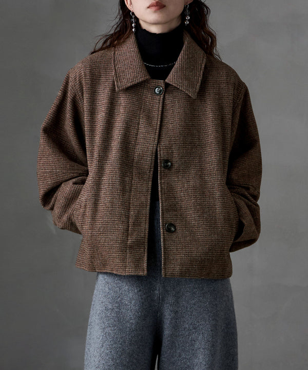 {"color":"\u30d6\u30e9\u30a6\u30f3","info":"model\uff1aH166cm size\uff1aF"}