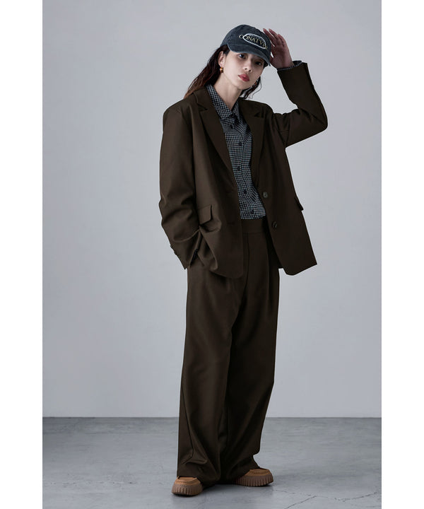{"color":"\u30d6\u30e9\u30a6\u30f3","info":"model\uff1aH166cm size\uff1aM"}