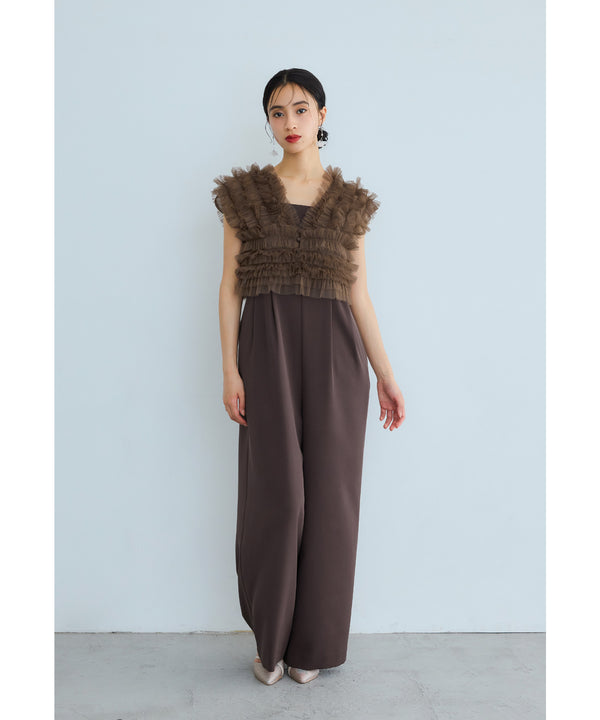 {"color":"\u30d6\u30e9\u30a6\u30f3","info":"model\uff1aH165cm size\uff1aM"}