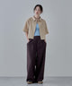 {"color":"\u30d9\u30fc\u30b8\u30e5","info":"model\uff1aH166cm size\uff1aM"}