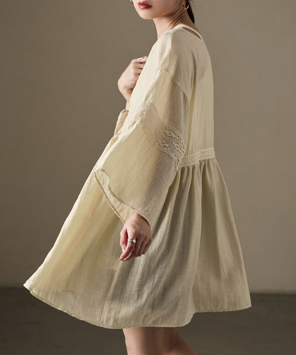 {"color":"\u30a2\u30a4\u30dc\u30ea\u30fc","info":"model\uff1aH158cm size\uff1aM"}