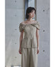 {"color":"\u30d9\u30fc\u30b8\u30e5","info":"model\uff1aH166cm size\uff1aM"}