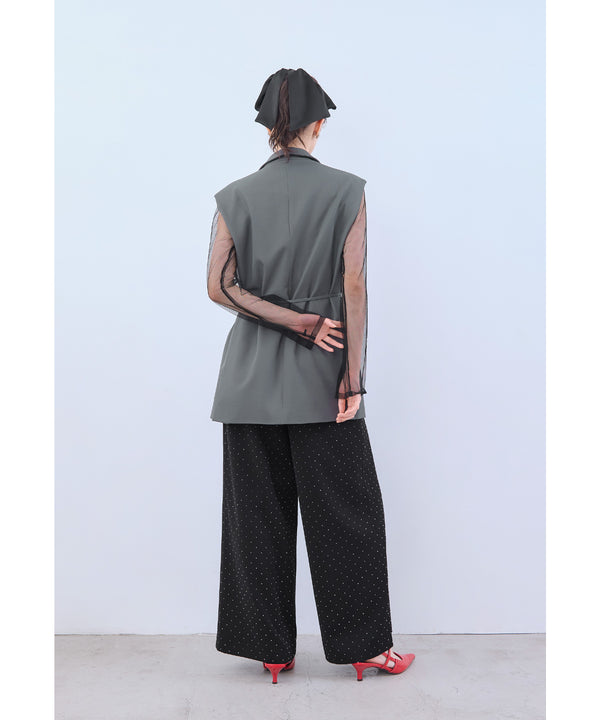 {"color":"\u30b0\u30ec\u30fc","info":"model\uff1aH166cm size\uff1aM"}