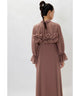{"color":"\u30b9\u30e2\u30fc\u30af\u30d4\u30f3\u30af","info":"model\uff1aH165cm size\uff1aM"}