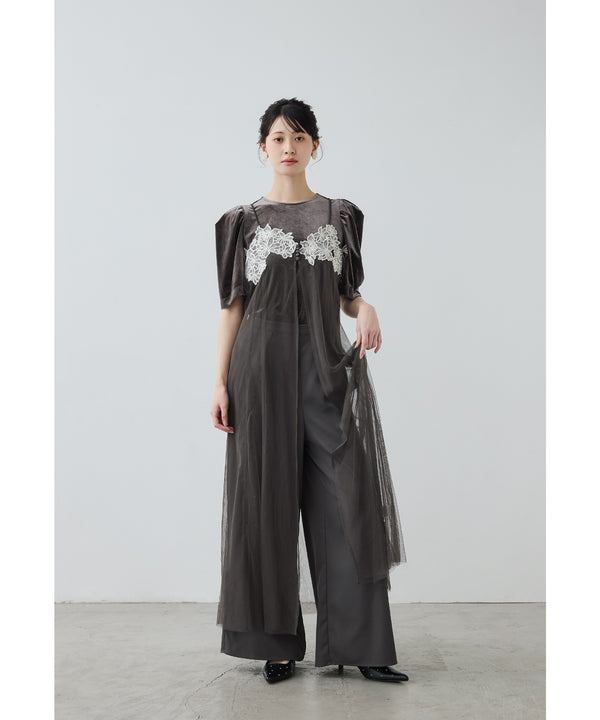 {"color":"\u30d6\u30e9\u30a6\u30f3","info":"model\uff1aH166cm size\uff1aM"}