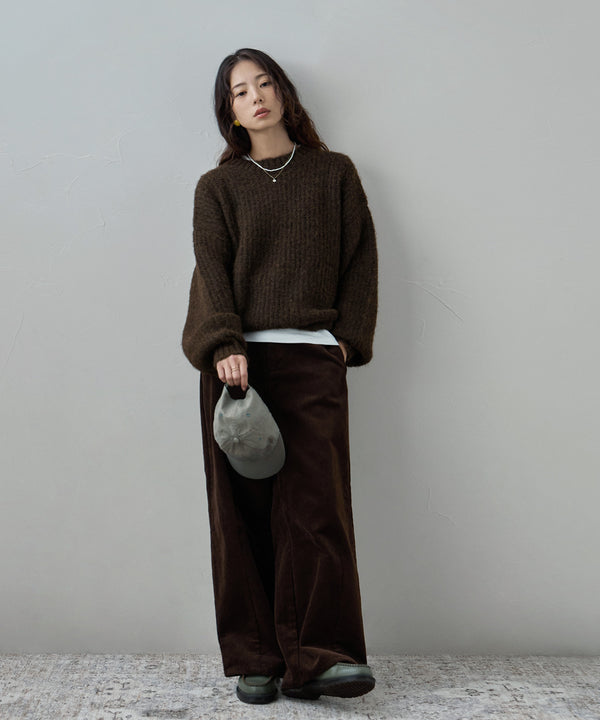 {"color":"\u30d6\u30e9\u30a6\u30f3","info":"model\uff1aH166cm size\uff1aM"}