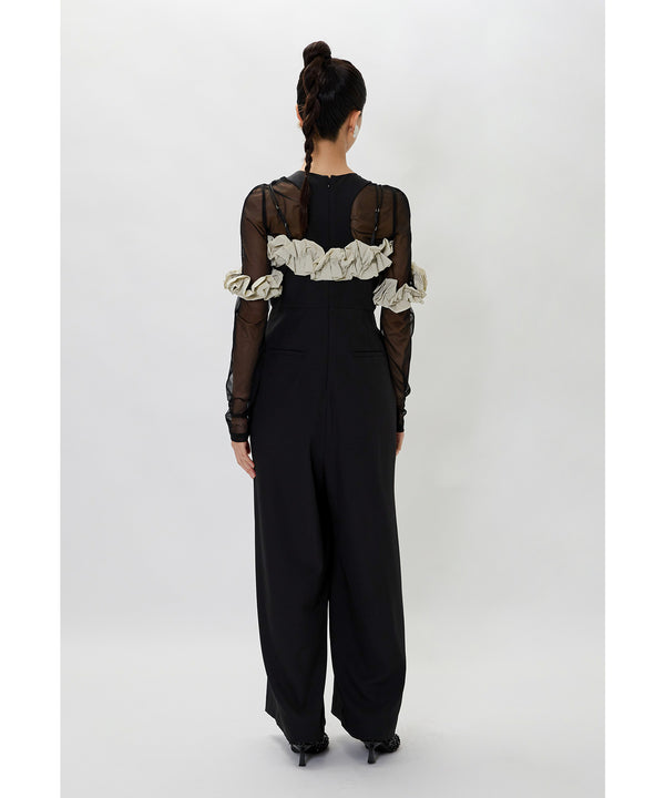 {"color":"\u30d9\u30fc\u30b8\u30e5\u00d7\u30d6\u30e9\u30c3\u30af","info":"model\uff1aH165cm size\uff1aM"}
