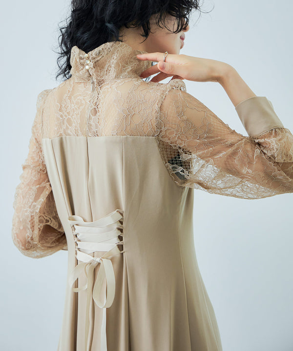 {"color":"\u30d9\u30fc\u30b8\u30e5","info":"model\uff1aH167cm size\uff1aM"}