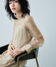 {"color":"\u30d9\u30fc\u30b8\u30e5","info":"model\uff1aH167cm size\uff1aM"}