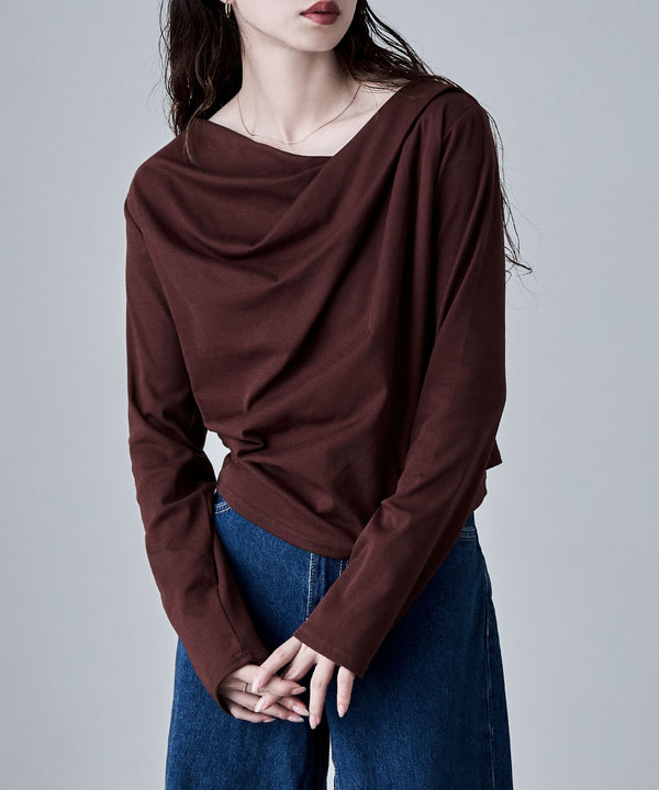 {"color":"\u30d6\u30e9\u30a6\u30f3","info":"model\uff1aH166cm size\uff1aM"}