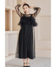 {"color":"\u30d6\u30e9\u30c3\u30af","info":"model\uff1aH165cm size\uff1aM"}