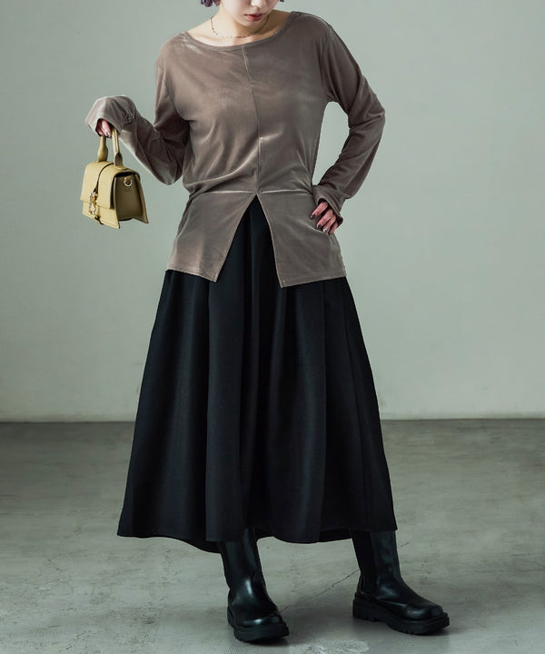 {"color":"\u30b0\u30ec\u30fc\u30b8\u30e5","info":"model\uff1aH158cm size\uff1aM"}