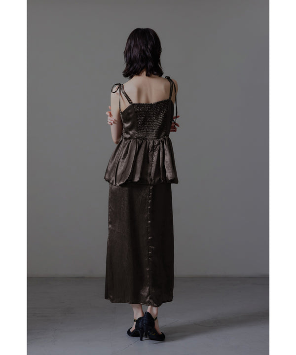 {"color":"\u30d6\u30e9\u30a6\u30f3","info":"model\uff1aH166cm size\uff1aM"}