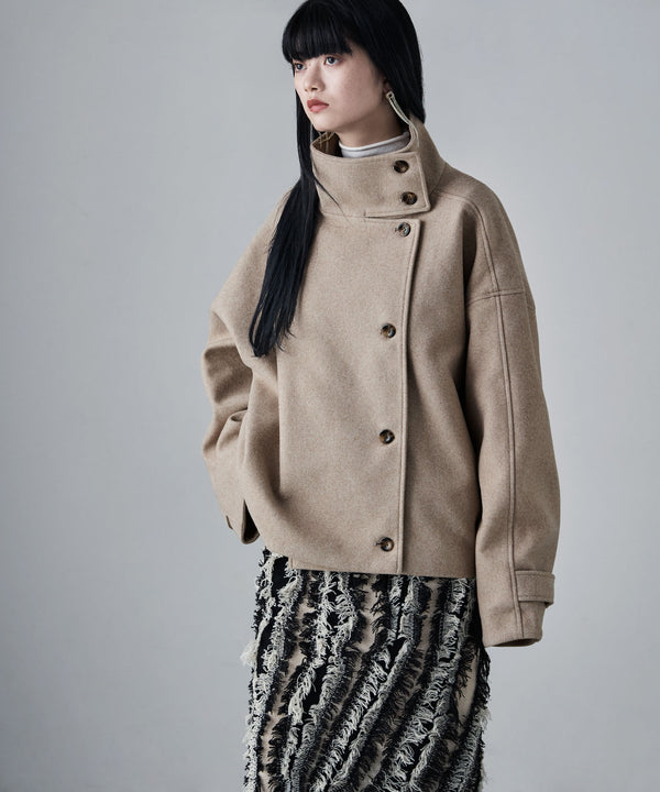 {"color":"\u30d9\u30fc\u30b8\u30e5","info":"model\uff1aH163cm size\uff1aM"}