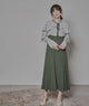 {"color":"\u30b0\u30ea\u30fc\u30f3","info":"model\uff1aH167cm size\uff1aM"}