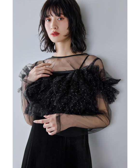 {"color":"\u30d6\u30e9\u30c3\u30af\u00d7\u30b7\u30eb\u30d0\u30fc","info":"model\uff1aH166cm size\uff1aM"}