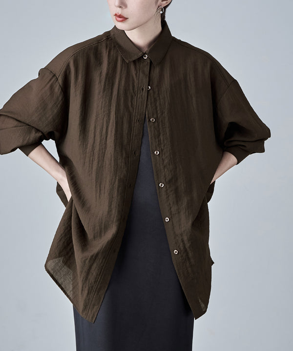 {"color":"\u30d6\u30e9\u30a6\u30f3","info":"model\uff1aH165cm size\uff1aM"}
