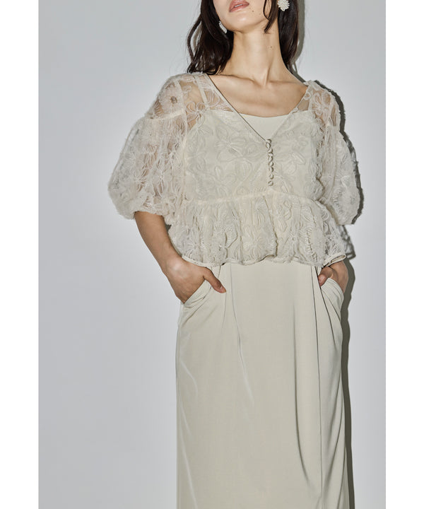{"color":"\u30d9\u30fc\u30b8\u30e5","info":"model\uff1aH165cm size\uff1aM"}