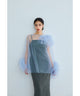 {"color":"\u30e9\u30a4\u30c8\u30d6\u30eb\u30fc","info":"model\uff1aH165cm size\uff1aM"}