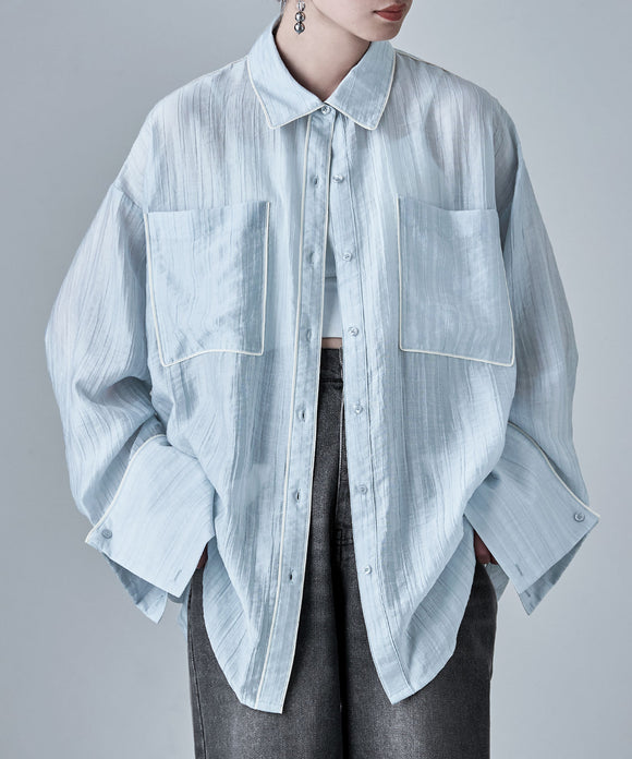 {"color":"\u30d6\u30eb\u30fc","info":"model\uff1aH166cm size\uff1aF"}