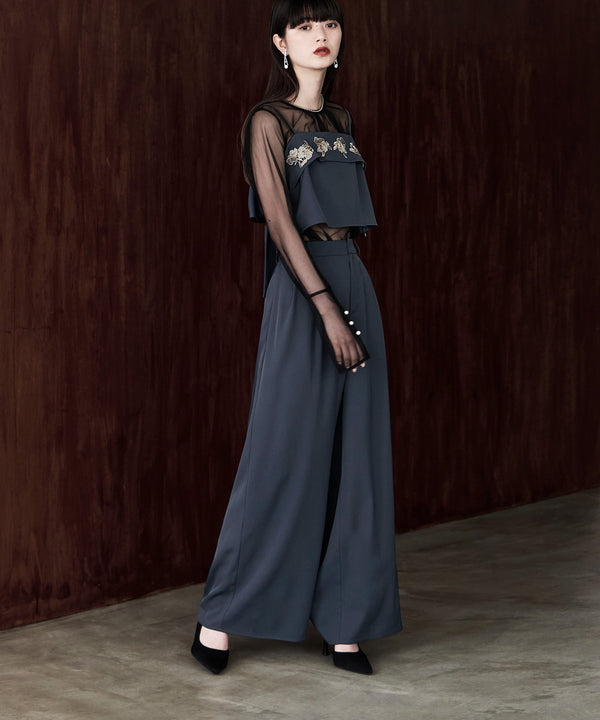 {"color":"\u30d6\u30eb\u30fc\u30b0\u30ec\u30fc","info":"model\uff1aH163cm size\uff1aM"}