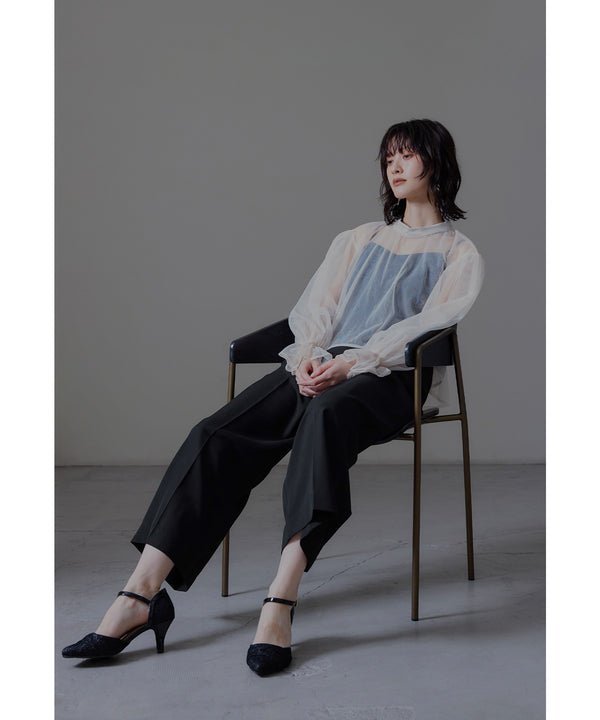 {"color":"\u30d9\u30fc\u30b8\u30e5\u00d7\u30d6\u30e9\u30c3\u30af","info":"model\uff1aH166cm size\uff1aM"}