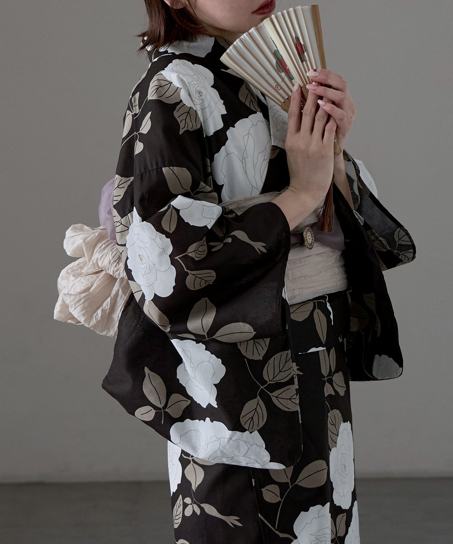 セパレート綿浴衣 2点セット｜セパレート浴衣セット - asaka