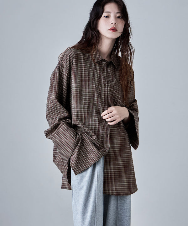 {"color":"\u30d6\u30e9\u30a6\u30f3","info":"model\uff1aH166cm size\uff1aF"}