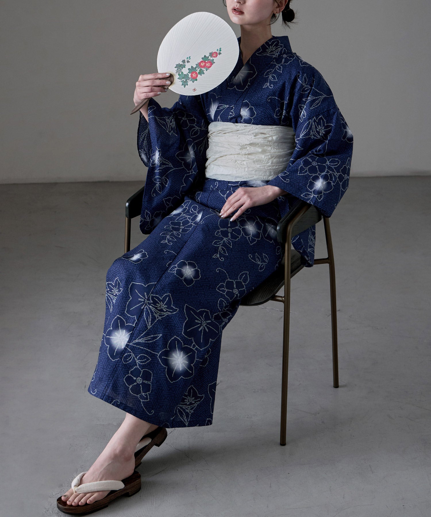 セパレート綿浴衣 2点セット｜セパレート浴衣セット - asaka