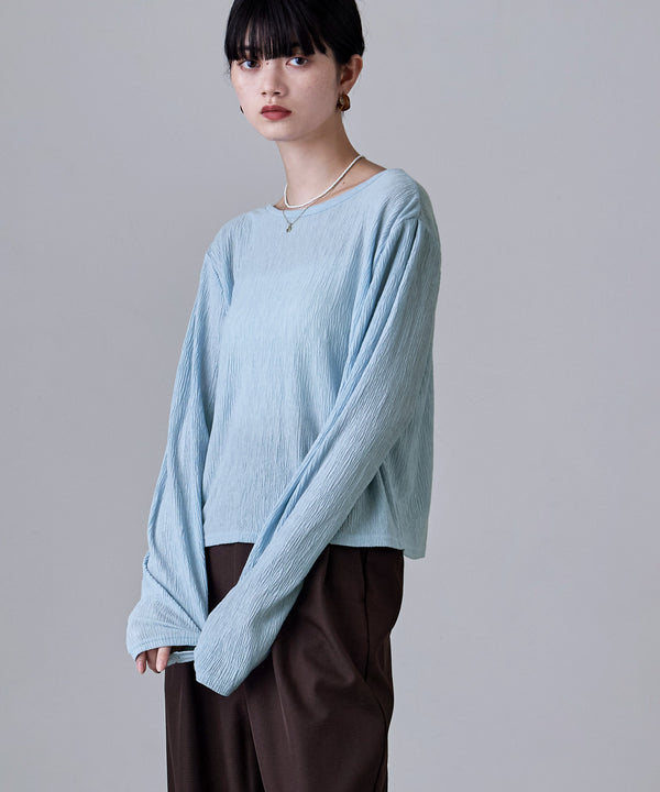 {"color":"\u30d6\u30eb\u30fc","info":"model\uff1aH163cm size\uff1aM"}