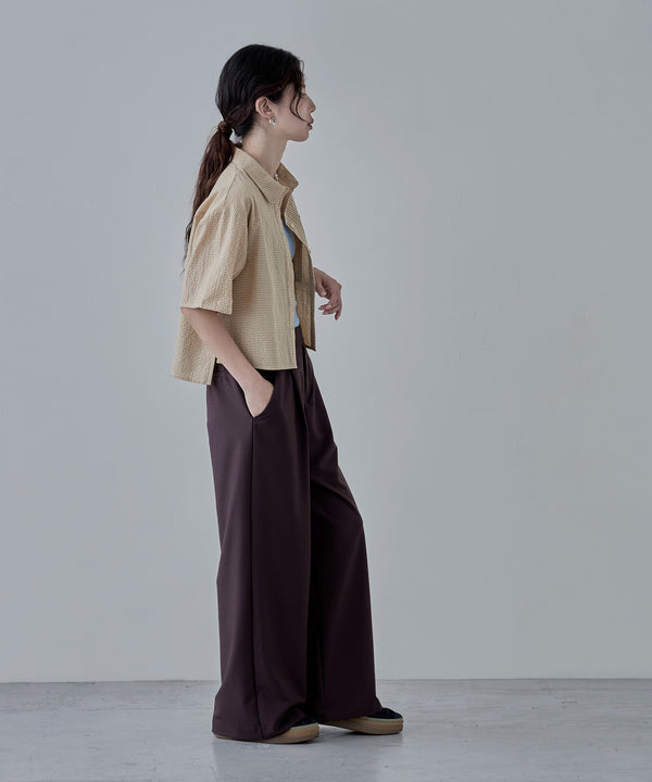 {"color":"\u30d9\u30fc\u30b8\u30e5","info":"model\uff1aH166cm size\uff1aM"}