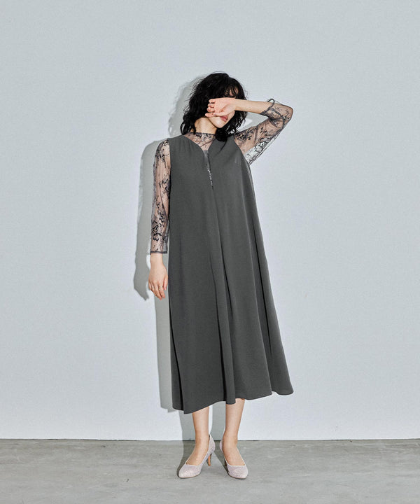 {"color":"\u30c0\u30fc\u30af\u30b0\u30ec\u30fc","info":"model\uff1aH167cm size\uff1aM"}