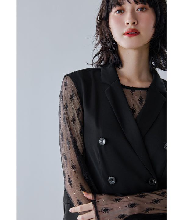 {"color":"\u30d6\u30e9\u30c3\u30af","info":"model\uff1aH166cm size\uff1aM"}