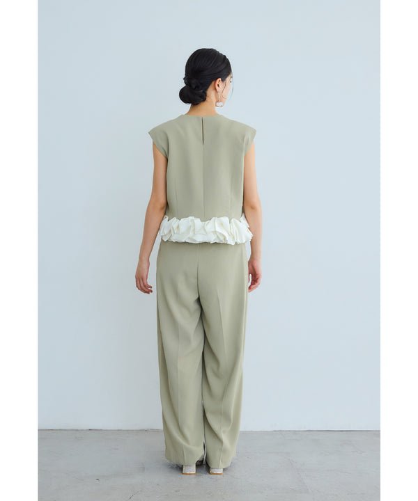 {"color":"\u30df\u30f3\u30c8","info":"model\uff1aH165cm size\uff1aM"}