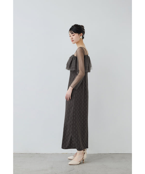 {"color":"\u30d6\u30e9\u30a6\u30f3","info":"model\uff1aH166cm size\uff1aM"}