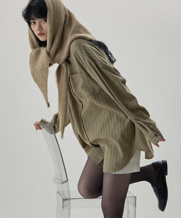 {"color":"\u30d9\u30fc\u30b8\u30e5","info":"model\uff1aH163cm size\uff1aM"}