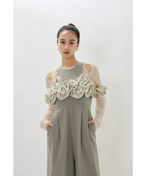 {"color":"\u30d9\u30fc\u30b8\u30e5","info":"model\uff1aH165cm size\uff1aM"}