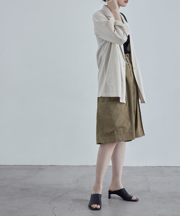 {"color":"\u30d9\u30fc\u30b8\u30e5","info":"model\uff1aH170cm size\uff1aM"}