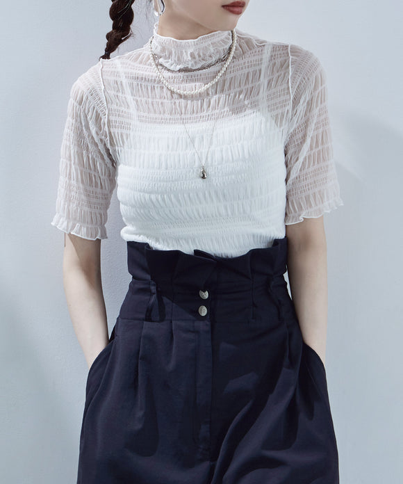 {"color":"\u30aa\u30d5\u30db\u30ef\u30a4\u30c8","info":"model\uff1aH170cm size\uff1aM"}