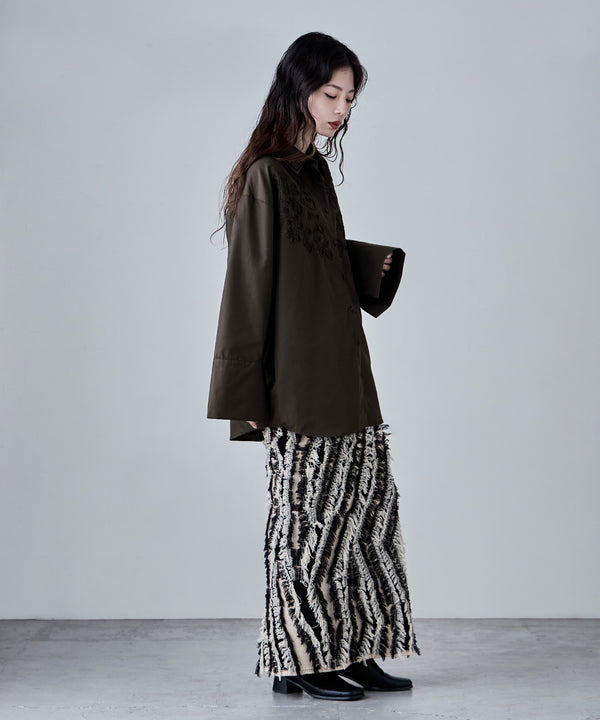 {"color":"\u30d6\u30e9\u30a6\u30f3","info":"model\uff1aH166cm size\uff1aF"}