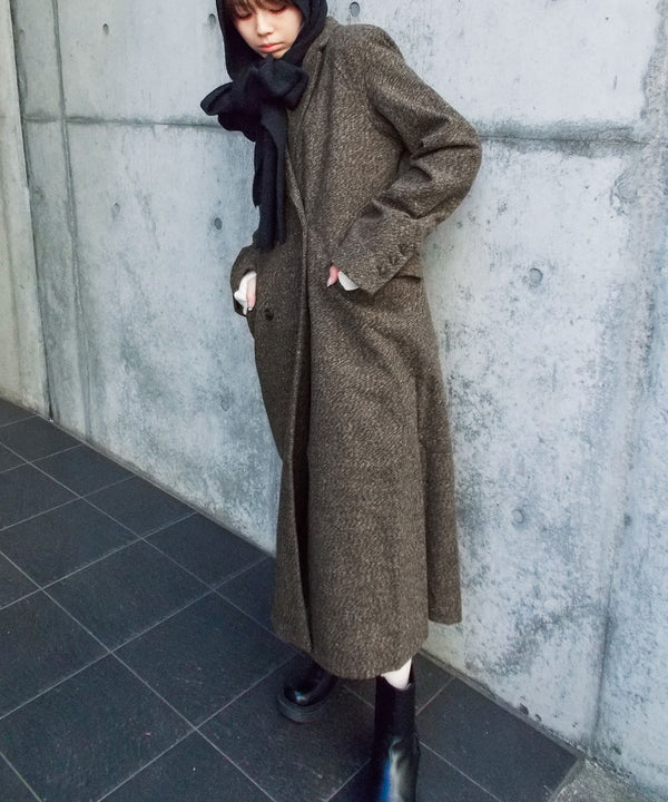 {"color":"\u30d6\u30e9\u30a6\u30f3","info":"model\uff1aH158cm size\uff1aM"}